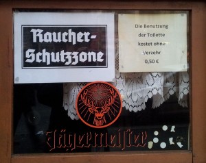 Toilette ohne Verzehr Toilette ohne Verzehr