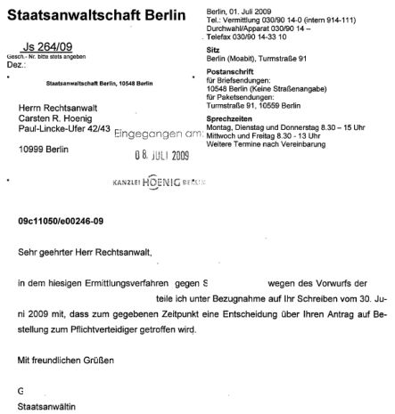 zur gegebenen zeit