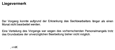 liegevermerk liegevermerk