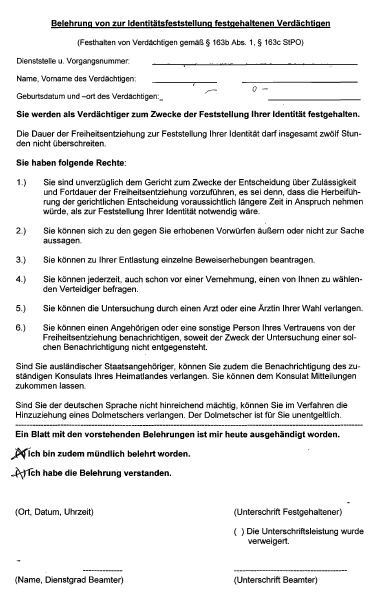 ED-Belehrung