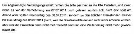 Vorwegverteidigung