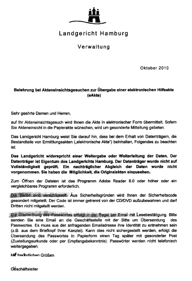 eAkte aus Hamburg
