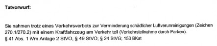 Tatvorwurf